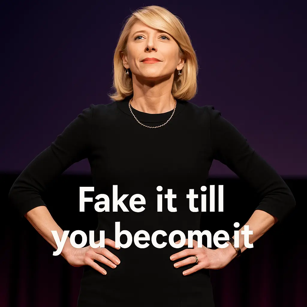 Power Posing with Wonder Woman